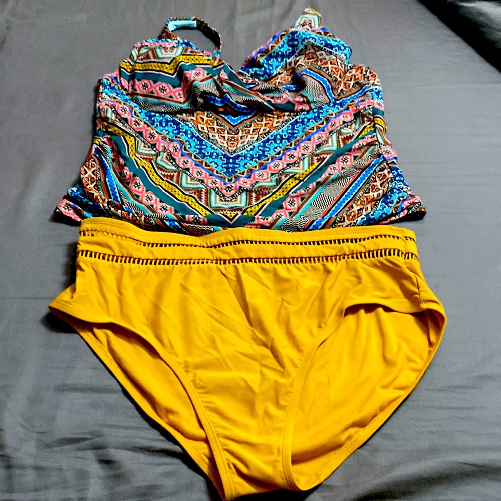 2 piece bathing suit